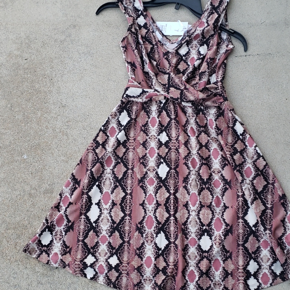 Candie's fit and flair dress. - Picture 3 of 4